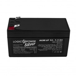 Акумулятор AGM LogicPower LP, 12 В 1.3 Аг Silver
