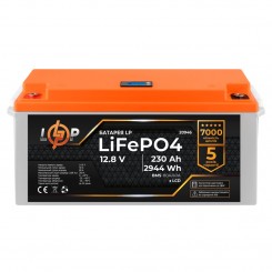 Літій-залізо-фосфатний (літій-ферумний) акумулятор LogicPower LP LiFePO4, LCD, BMS 80A/40А, 12 В 230 Ач для ДБЖ Літій-залізо-фосфатний (літій-ферумний) акумулятор LogicPower LP LiFePO4, LCD, BMS 80A/40А, 12 В 230 Ач для ДБЖ