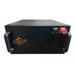 Литий-железо-фосфатный (литий-ферумный) аккумулятор LogicPower LP LiFePO4, BMS 150A/75А, 51.2 В 230 Ач металл RM