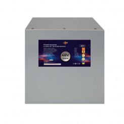 Литий-железо-фосфатный (литий-ферумный) аккумулятор LogicPower LP LiFePO4, BMS 200A/100A, 48 В 230 Ач металл