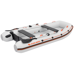 Надувний човен Kolibri KM-330XL світло-сірий + Air-Deck