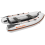 Надувний човен Kolibri KM-280DL світло-сіра + Air-deck