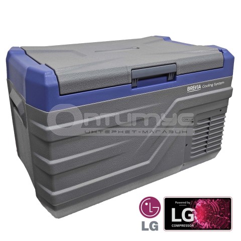 Автохолодильник компрессорный Brevia 27 л с компрессором LG, 22925