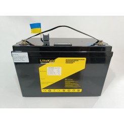 Літій-залізо-фосфатний (літій-ферумний) акумулятор LiitoKala LiFePO4 12 В 150 Аг з LCD дисплеєм, 4000 циклів