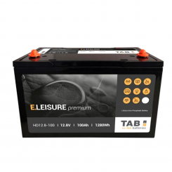 Литий-железо-фосфатный (литий-ферумный) аккумулятор TAB LiFePO4 12 В 100 Ач, 2000 циклов