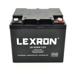Аккумулятор гелевый GEL Lexron LR-12-42, 12 В 42 Ач