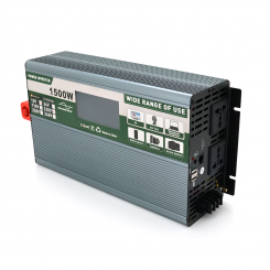 Інвертор напруги Demuda DMDPSW-1500W 1500Вт, 12/220V, правильна синусоїда