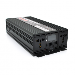 Інвертор напруги YOSO 3000W, 12/220V-1500W, правильна синусоїда LED Display