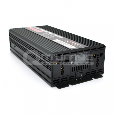 Инвертор напряжения YOSO 3000W, 12/220V-1500W, правильная синусоида LED Display