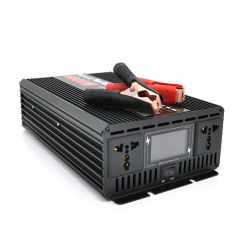 Інвертор напруги YOSO 4000W, 12/220V-2000W, правильна синусоїда LED Display