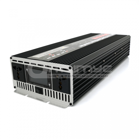 Инвертор напряжения YOSO 8000W, 12/220V-4000W, правильная синусоида LED Display