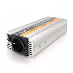 Инвертор напряжения PowerMaster-1000 600 Вт 12/220 В, модифицированная синусоида