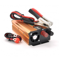 Инвертор напряжения UKC 500ВА (300Вт) 24/220V, модифицированная синусоида