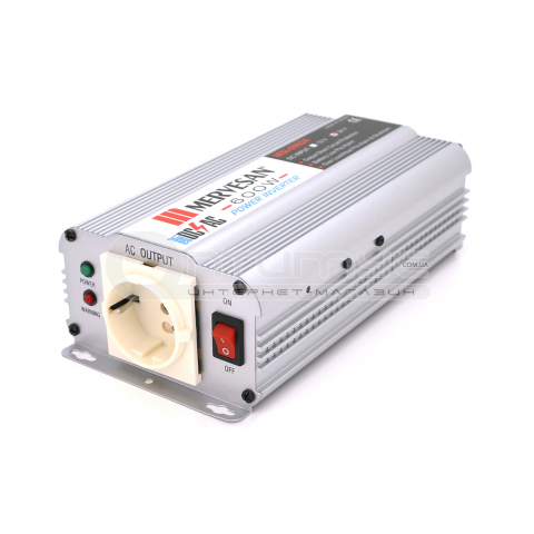 Инвертор напряжения Mervesan MSI-60024 600W 24/220V, модифицированная синусоида