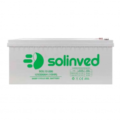 Акумулятор GEL SOLINVED 12 В 200 Аг