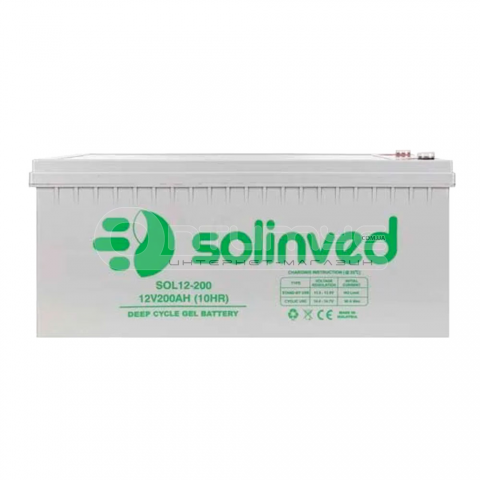 Аккумулятор GEL SOLINVED 12 В 200 Ач