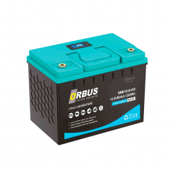 Літій-залізо-фосфатний (літій-ферумний) акумулятор ORBUS LiFePO4 12.8 В 100 Аг