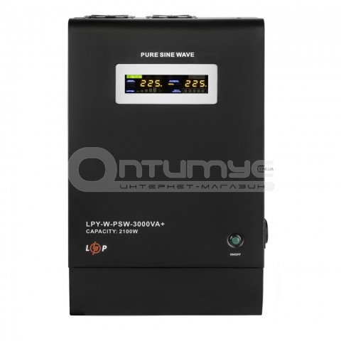 Джерело безперебійного живлення (ДБЖ) LogicPower 48V LPY-W-PSW-3000VA (2100Вт)