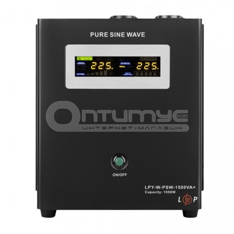Источник бесперебойного питания (ИБП) LogicPower 48V LPY-W-PSW-1500VA (1050Вт) 10A/15A