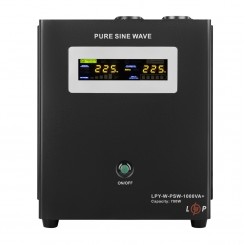 Джерело безперебійного живлення (ДБЖ) LogicPower 48V LPY-W-PSW-1000VA (700Вт) 10A/20A