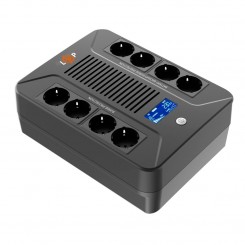 Источник бесперебойного питания (ИБП) LogicPower LP-850VA-8PS (480Вт)