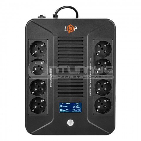 Источник бесперебойного питания (ИБП) LogicPower LP-800VA-8PS (480Вт)