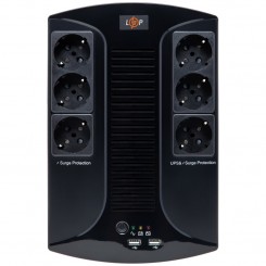 Источник бесперебойного питания (ИБП) LogicPower LP 850VA-6PS (595Вт)