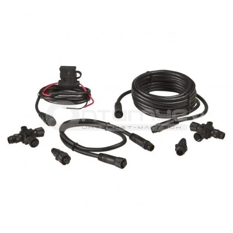 Комплект кабелів і конекторів для мережі NMEA 2000 Lowrance Starter Kit N2K-EXP-KIT RD, 000-0124-69