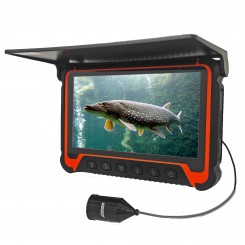 Підводна камера Fisher 7HESAC-DVR із записом відео, показник глибини та температури, кабель 15 м, екран 7 дюймів
