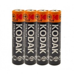 Батарейка лужна KODAK XtraLife LR03, ААА, 4 шт.