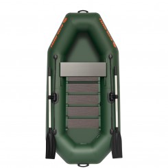 Надувний човен Kolibri K-210 зелена + слань-килимок