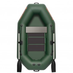Надувний човен Kolibri K-220TS зелена + слань-килимок