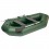 Надувная лодка Kolibri K-240 зеленая + слань-коврик