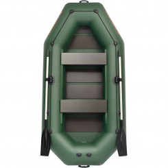 Надувний човен Kolibri K-280CTS зелений + слань-килимок
