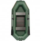 Надувная лодка Kolibri K-280T зелёная + слань-коврик