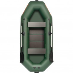 Надувний човен Kolibri K-280TS зелений + слань-килимок