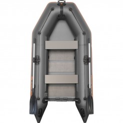 Надувний човен Kolibri KM-300 темно-сірий + слань-килимок