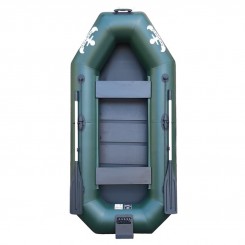 Надувная лодка Skipper S-240SPRT зеленая + слань-коврик
