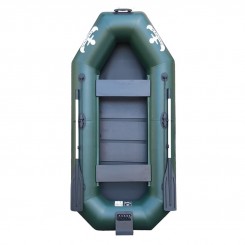 Надувная лодка Skipper S-260SPRT зеленая + слань-коврик