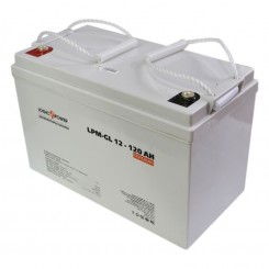 Акумулятор гелевий LogicPower LPM-GL 120-12