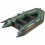 Надувная лодка Kolibri KM-330 зеленая + слань-коврик
