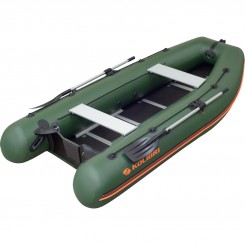 Надувная лодка Kolibri KM-360DSL зеленая