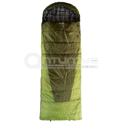 Спальный мешок Tramp Sherwood Regular темно-оливковый левый