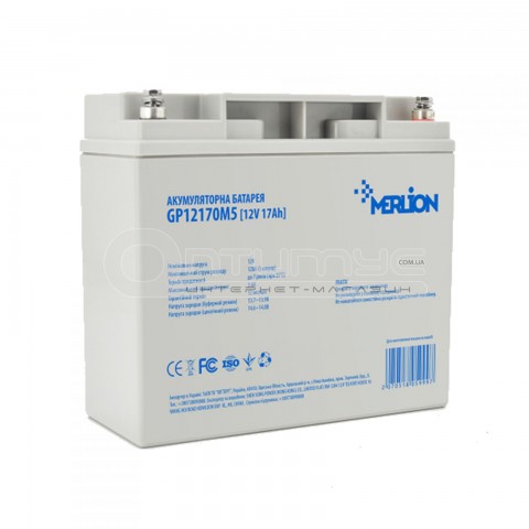 Аккумулятор AGM Merlion GP12170M5 12 В 17 Ач