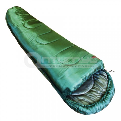 Спальный мешок Totem Hunter XXL оливковый левый
