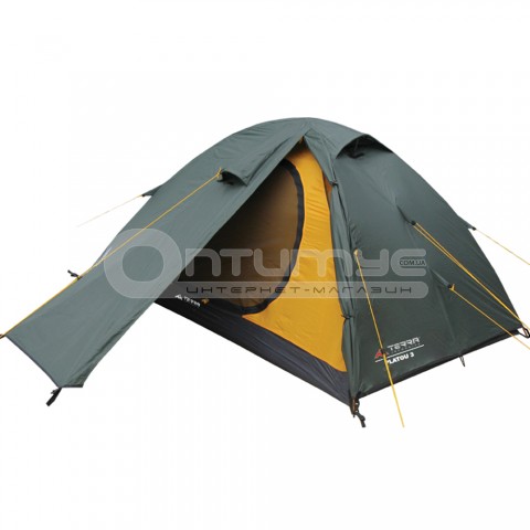 Намет Terra Incognita Platou 3 Alu зелена