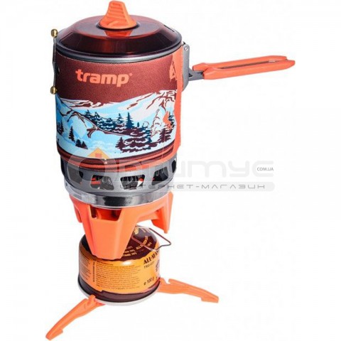 Система для приготування їжі Tramp 0,8 л помаранчева UTRG-049-orange