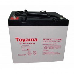 Аккумулятор гелевый Toyama NPG60-12