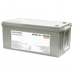 Аккумулятор гелевый LogicPower LPM-GL 150-12