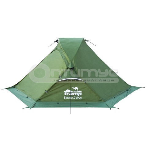 Палатка Tramp Sarma 2 V2 TRT-030-green